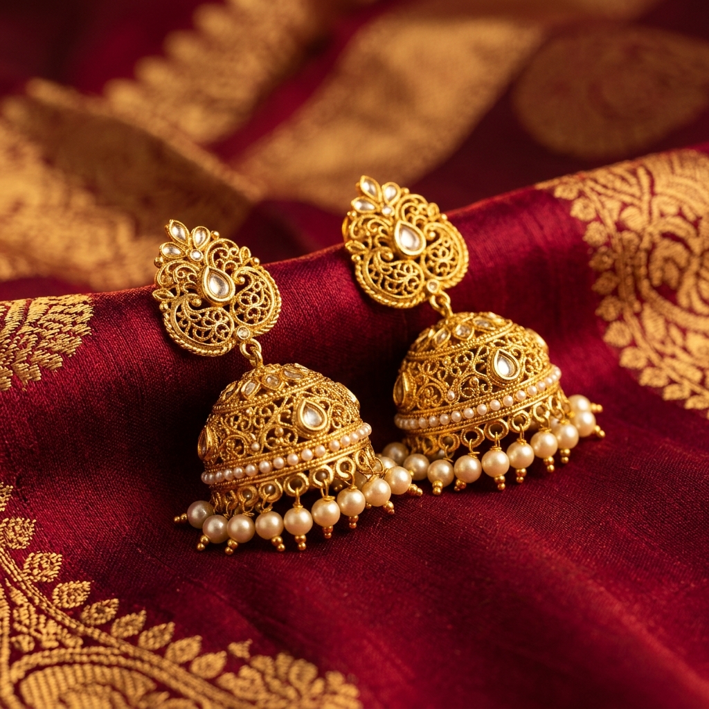 Heritage Jhumkas
